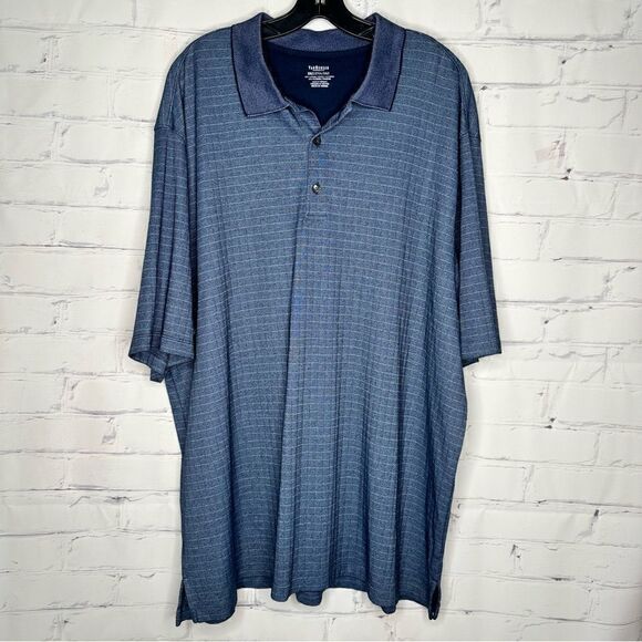 Van Heusen 2XL tall men’s blue shirt - Picture 1 of 5